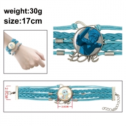 DANDADAN Anime bracelet multi-layer leather gemstone bracelet price for 5 pcs