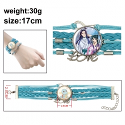 The Apothecary Diaries Hardware Anime bracelet multi-layer leather gemstone bracelet price for 5 pcs