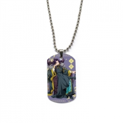 The Apothecary Diaries Hardware Anime double-sided full color printed military brand necklace price for 5 pcs