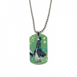 The Apothecary Diaries Hardware Anime double-sided full color printed military brand necklace price for 5 pcs