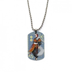 The Apothecary Diaries Hardware Anime double-sided full color printed military brand necklace price for 5 pcs