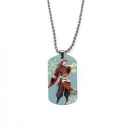 The Apothecary Diaries Hardware Anime double-sided full color printed military brand necklace price for 5 pcs