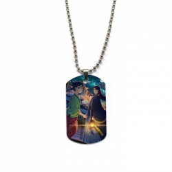 The Apothecary Diaries Hardware Anime double-sided full color printed military brand necklace price for 5 pcs
