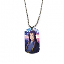 The Apothecary Diaries Hardware Anime double-sided full color printed military brand necklace price for 5 pcs