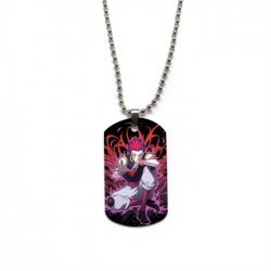 HunterXHunter Anime double-sided full color printed military brand necklace price for 5 pcs