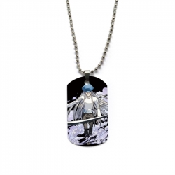 HunterXHunter Anime double-sided full color printed military brand necklace price for 5 pcs