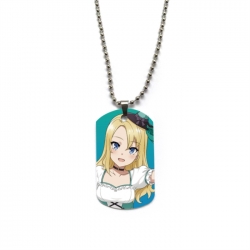 Rascal Does Not Dream of Bunny Girl Senpai&zwnj; Anime double-sided full color printed military brand necklace price for 5 pc