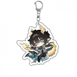 Honkai: Star Rail Anime Acrylic Keychain Charm price for 5 pcs