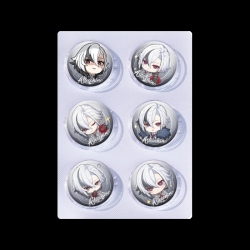 Genshin Impact Anime peripheral pill bar badge 25mm a set of 6 price for 5 sets 
