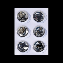 Genshin Impact Anime peripheral pill bar badge 25mm a set of 6 price for 5 sets 