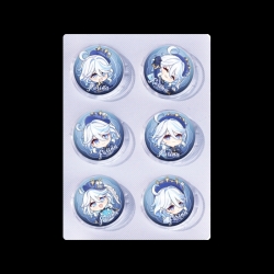 Genshin Impact Anime peripheral pill bar badge 25mm a set of 6 price for 5 sets 