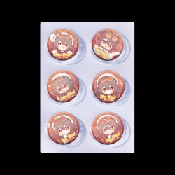 Genshin Impact Anime peripheral pill bar badge 25mm a set of 6 price for 5 sets 