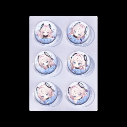 Genshin Impact Anime peripheral pill bar badge 25mm a set of 6 price for 5 sets 