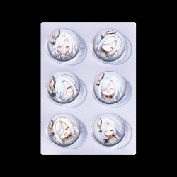Genshin Impact Anime peripheral pill bar badge 25mm a set of 6 price for 5 sets 