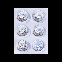 Genshin Impact Anime peripheral pill bar badge 25mm a set of 6 price for 5 sets 