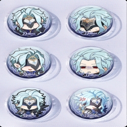 Genshin Impact Anime peripheral pill bar badge 25mm a set of 6 price for 5 sets 