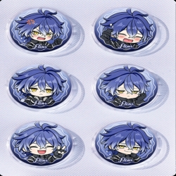 Genshin Impact Anime peripheral pill bar badge 25mm a set of 6 price for 5 sets 