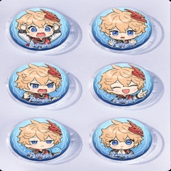 Genshin Impact Anime peripheral pill bar badge 25mm a set of 6 price for 5 sets 