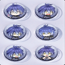 Genshin Impact Anime peripheral pill bar badge 25mm a set of 6 price for 5 sets 