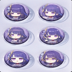 Genshin Impact Anime peripheral pill bar badge 25mm a set of 6 price for 5 sets 