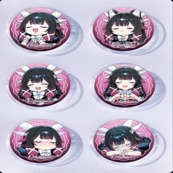 Genshin Impact Anime peripheral pill bar badge 25mm a set of 6 price for 5 sets 