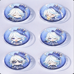 Genshin Impact Anime peripheral pill bar badge 25mm a set of 6 price for 5 sets 