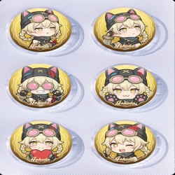 Genshin Impact Anime peripheral pill bar badge 25mm a set of 6 price for 5 sets 