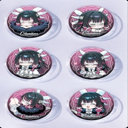 Genshin Impact Anime peripheral pill bar badge 25mm a set of 6 price for 5 sets 