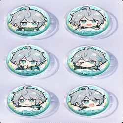 Genshin Impact Anime peripheral pill bar badge 25mm a set of 6 price for 5 sets