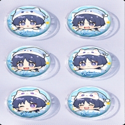 Genshin Impact Anime peripheral pill bar badge 25mm a set of 6 price for 5 sets
