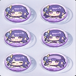 Genshin Impact Anime peripheral pill bar badge 25mm a set of 6 price for 5 sets