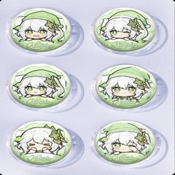 Genshin Impact Anime peripheral pill bar badge 25mm a set of 6 price for 5 sets