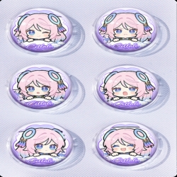 Genshin Impact Anime peripheral pill bar badge 25mm a set of 6 price for 5 sets