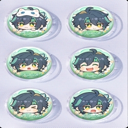 Genshin Impact Anime peripheral pill bar badge 25mm a set of 6 price for 5 sets