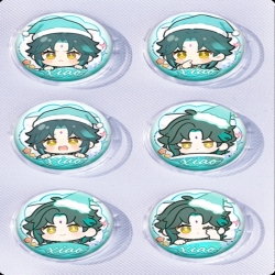 Genshin Impact Anime peripheral pill bar badge 25mm a set of 6 price for 5 sets