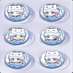 Genshin Impact Anime peripheral pill bar badge 25mm a set of 6 price for 5 sets