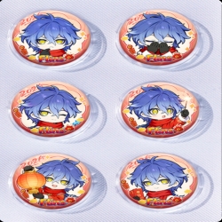 Genshin Impact Anime peripheral pill bar badge 25mm a set of 6 price for 5 sets