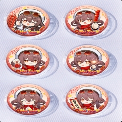 Genshin Impact Anime peripheral pill bar badge 25mm a set of 6 price for 5 sets