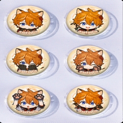 Genshin Impact Anime peripheral pill bar badge 25mm a set of 6 price for 5 sets