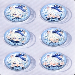 Genshin Impact Anime peripheral pill bar badge 25mm a set of 6 price for 5 sets