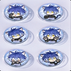 Genshin Impact Anime peripheral pill bar badge 25mm a set of 6 price for 5 sets