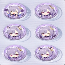Genshin Impact Anime peripheral pill bar badge 25mm a set of 6 price for 5 sets