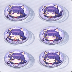 Genshin Impact Anime peripheral pill bar badge 25mm a set of 6 price for 5 sets