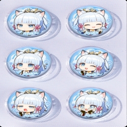Genshin Impact Anime peripheral pill bar badge 25mm a set of 6 price for 5 sets
