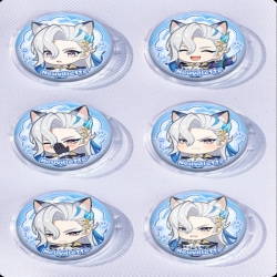Genshin Impact Anime peripheral pill bar badge 25mm a set of 6 price for 5 sets