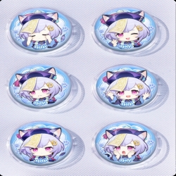 Genshin Impact Anime peripheral pill bar badge 25mm a set of 6 price for 5 sets