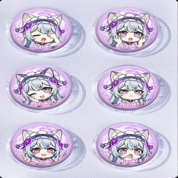 Genshin Impact Anime peripheral pill bar badge 25mm a set of 6 price for 5 sets