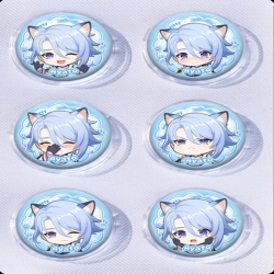 Genshin Impact Anime peripheral pill bar badge 25mm a set of 6 price for 5 sets