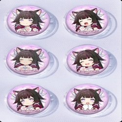 Genshin Impact Anime peripheral pill bar badge 25mm a set of 6 price for 5 sets