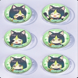Genshin Impact Anime peripheral pill bar badge 25mm a set of 6 price for 5 sets
